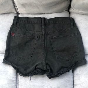 BDG black jean shorts size 25